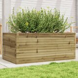 Maison Chic Vrtno cvetlično korito - Cvetlični Lonec 110x60x45,5 cm impregnirana borovina, (21790068) | Shoptok.si