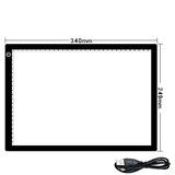 INF Tracing Light Pad, A4 Tracing LED Copy Board Light Box, (21540092) | Shoptok.si
