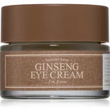 Ginseng posvetlitvena krema za predel okoli oči proti zabuhlosti in temnim kolobarjem 30 g