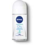 Nivea Fresh Comfort dezodorans roll-on bez aluminijske soli 48h 50 ml | shoptok.hr