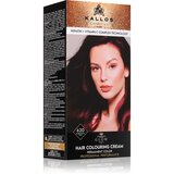 Kallos Glow Lasting Cream Colour permanentna barva za lase odtenek Aubergine Red 60 ml | Shoptok.si
