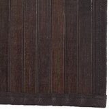  Tepih pravokutni tamnosmeđi 80 x 500 cm od bambusa | shoptok.hr