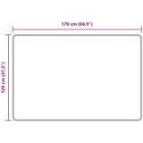 Traka za tepih MARSA Žuta 120 x 170 cm Poliester i PVC | shoptok.hr