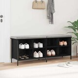  Ormar za cipele s policom Crni hrast 131 x 35 x 50 cm | Eponuda.com