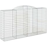 Lučne gabionske košare 10kom 300x50x160/180cm pocinčano željezo | shoptok.hr