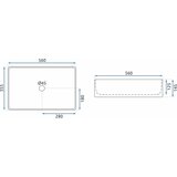 REA Bath Berta 55 podstavni umivalnik | Shoptok.si