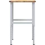  Delovna miza 80x60x(71,5-98) cm trdna hrastovina | Shoptok.si