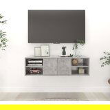 Maison Chic Stenska polica - Viseča Polica siva 102x30x29 cm inženirski les, (21793944) | Shoptok.si
