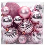 Tutumi Set Božićnih kuglica 311433 ROSE RED | shoptok.hr