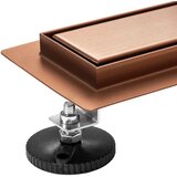 REA Bath Linijski odvod Tuš kanalica Rea Neox brush l. copper 50 | shoptok.hr