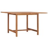 vidaXL Vrtni blagovaonski stol 110 x 110 x 75 cm od masivne tikovine Cijene