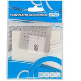 Spirit Prozirni bijeli samoljepljivi označivač stranica 75x75mm | shoptok.hr