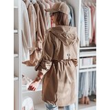 DStreet Kurtka damska parka przejściowa MODOVIA kamelowa | shoptok.hr