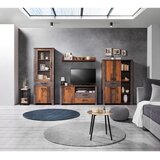 Modern Living Tv-element Ontario, Barva Hrasta, Temno Siva | Shoptok.si