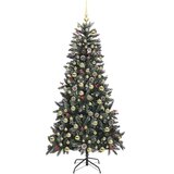  Umjetno božićno drvce s stalakom Zelena 114 x 114 x 210 cm | shoptok.hr