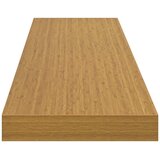  Polica na zidu 2 pcs Bež 120 x 23,5 x 4 cm Konstruirano drvo | shoptok.hr