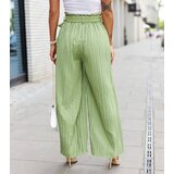 UR/CEO Green wide pleated women's pants Anisa | shoptok.hr