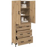  Highboard Umjetnički hrast 69,5 x 34 x 180 cm Konstruirano drvo | shoptok.hr