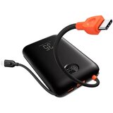 Veger powerbank 20000 mAh s ugrađenim kabelima Type C / Lightning PD QC3.0 35W K2 (W2068) crni | shoptok.hr