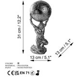WALLXPERT Decorative Object srebrna boja 039 B | Eponuda.com
