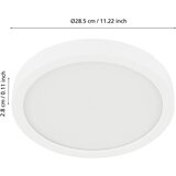 Eglo connect.z LED stropna svjetiljka FUEVA-Z (19,5 W) | shoptok.hr