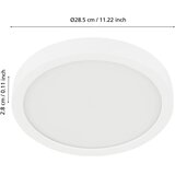 Eglo 98843 - LED prigušiva kupatilska svetiljka FUEVA-Z LED/19,5W/230V IP44 | Eponuda.com