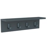  Zidni vešak AYLA 14x60 cm antracit | Eponuda.com