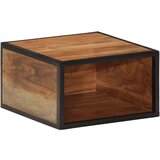  Zidni noćni ormarić 35 x 35 x 20 cm od masivnog drva bagrema | shoptok.hr