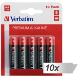 Verbatim 10x10 Alcaline battery Migono AA LR 06 49875 Cijene
