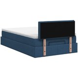  od pjene s madracem i LED-om Plava 120 x 200 cm Tkanina | shoptok.hr