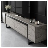 Hanah home tv polica yildiz travertine black | ePonuda.com