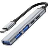 Fast Asia Adapter USB 3.1 tip-C na 3xHUB 3.0+TIP C+ PD Cene