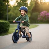 Trike Fix Glow dječji balans bicikl s LED rasvjetom, tamnoplavi | shoptok.hr