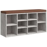  Klupa za cipele boja betona 103x30x48 cm konstruirano drvo | shoptok.hr