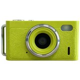 INF Retro mini digitalni fotoaparat z zaslonom na preklop – 180° zaslon za selfije, 1080P AVI, EIS, podpora MicroSD do 512 GB Zelena, (5000282796) | Shoptok.si