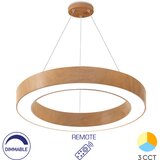 Braytron Led visilica sa daljinskom komandom Bry Blade PD Okrugla Drvo 45W BH16-06297 u