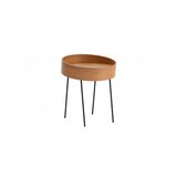 Hanah home pomoćni stočić ilo natural wooden Cene