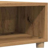 vidaXL Klubska mizica artisan hrast 60x60x30 cm inženirski les Cene