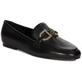 Guess Mokasini FLJISALEA14BLACK Črna Cene