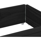  Okviri za palete 3 kom crni 150x50 cm od masivne borovine | Eponuda.ba