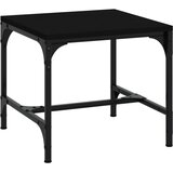  Bočni stolići 2 kom crni 40 x 40 x 35 cm od konstruiranog drva | shoptok.hr