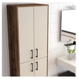 Hanah home višenamenska polica berlin a walnut cream | ePonuda.com