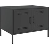 Maison Chic Klubska mizica - kavna mizica - Nizka mizica črna 68x50x50,5 cm jeklo, (21754065) Cene