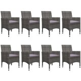  9-dijelni vrtni blagovaonski set sivi | shoptok.hr