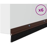  Držač četke za vrata 6 pcs Smeđa 100 cm Aluminijski legura | shoptok.hr
