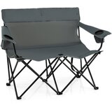 Costway 2-sedežni kamping stol Zložljivi stol s torbo za prenašanje, (5000007144) | Shoptok.si