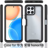 Techsuit Defense360 Pro + Zaštita zaslona - Honor X8 4G - crna | shoptok.hr