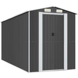 vidaXL Vrtno spremište antracit 192 x 440 x 223 cm pocinčani čelik Cijene