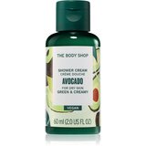 The Body Shop Avocado Shower Cream hidratantni gel za tuširanje s avokadom 60 ml | shoptok.hr
