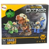  Dinosaur DIY zeleni sa zvukovima i svijetlom | shoptok.hr